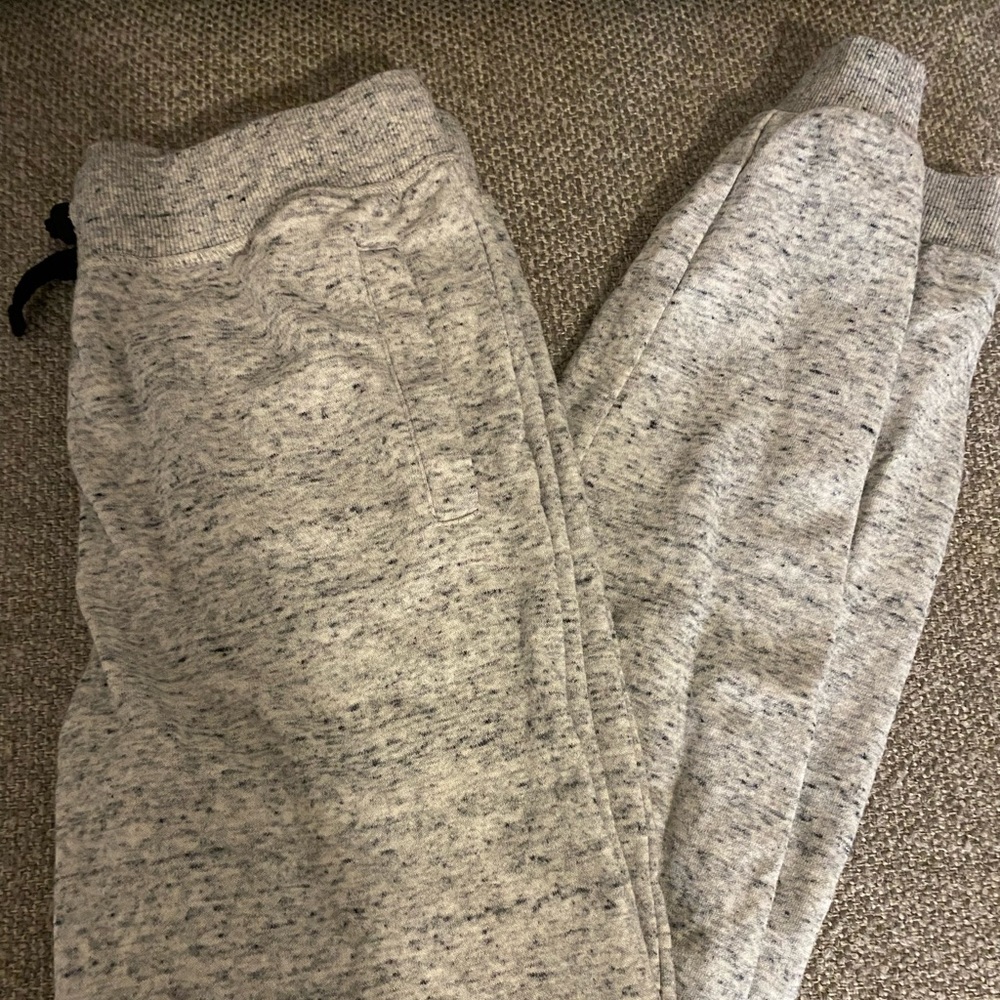 Gray joggers